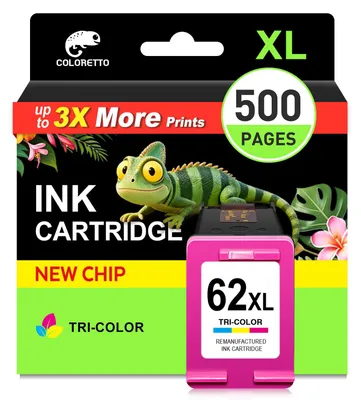 62XL Patrone für HP OfficeJet 200/250/5740/5742