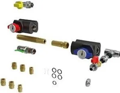 Produktbild von BOSCH Installationszubehör CS 28-1 Servicepaket Absperrhähne mit TAE