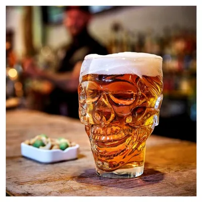 Produktbild von Bierkrug Skull, Einheitsgröße, 90 cl