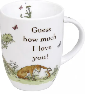 Image de Könitz Guess How Much I love You Mug, tasse, tasse à café, porcelaine, lapin, 380 ml, 11 1 103 1781