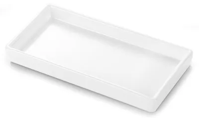 Immagine prodotto di Piastrella in Vetroceramica rettangolare, 17x9x2 cm, bianca, per bagno e cucina