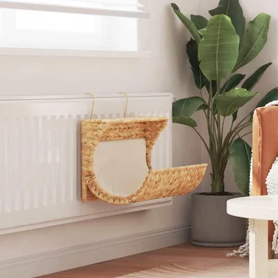 Obrázok produktu pre vidaXL Pelech pre mačky s vankúšom Vodný hyacint 37 x 20 x 20 cm