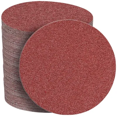 Zdjęcie produktu dla Papier ścierny 150 mm z rzepem, ziarno 80, 50 sztuk, do szlifierki oscylacyjnej