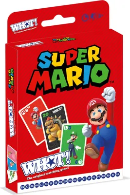 Immagine prodotto di Gra karciana WHOT! Super Mario dla 2 graczy od 5 lat