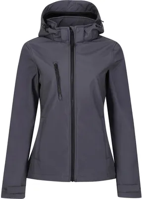 Produktbild von Regatta Professional Baumwolle Classics-36.A702 Damen Softshelljacke Gr. S seal grey/black