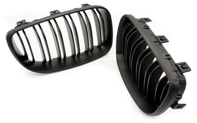 Image de ESEN SKV 66SKV011 Calandre avant pour BMW Série 1 Berline (E87) Noir mat