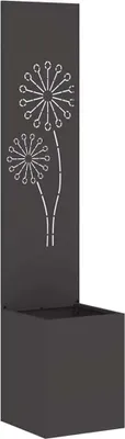 Produktbild von Garten Sichtschutz-Leinwand Schwarz 32 x 32 x 150 cm