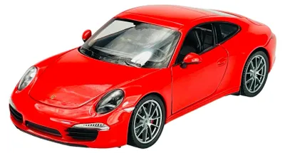 Produktbild von Welly Porsche 911 (991) Carrera S Rot 1:24  Die Cast Metall Modell Neu im Kasten 24040