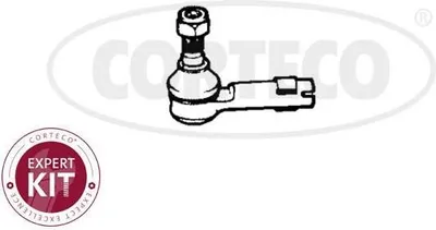 Produktbild von CORTECO Spurstangenkopf Spurstange für AUDI 100 Limousine (44, 44Q, C3) Vorne Rechts 49401695