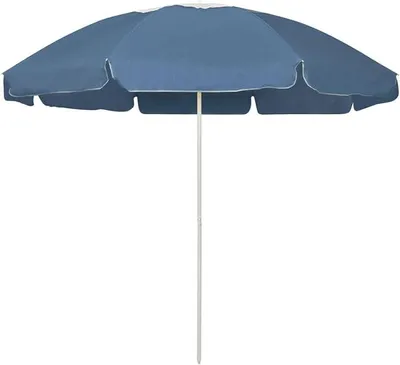 Produktbild von Strandschirm, Sonnwnschirm, Sonnenschirm, Parasol, Ampelschirm, Gartenschirm, Blau 240 cm