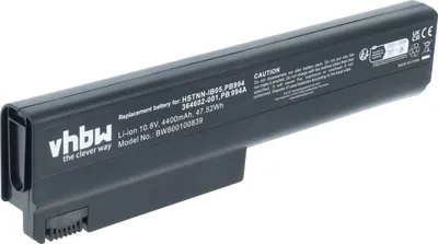 Produktbild von vhbw Akku Ersatz für HP HSTNN-FB05, HSTNN-DB28, HSTNN-I23C, HSTNN-I12C, HSTNN-I05C, HSTNN-I03C, HSTNN-I27C für Notebook (4400 mAh, 10,8 V, Li-Ion)