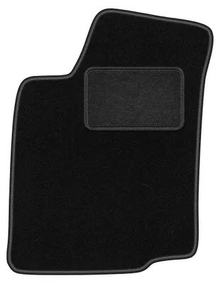 Productafbeelding van Velours bestuurdersmat voor Volkswagen Passat B4 1993-1997 (stationwagen/sedan) – zwart, op maat – Wielganizator LUX