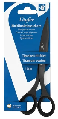 Produktbild von Laufer 87223, Erwachsener, Gerader Schnitt, Einzelbild, Schwarz, Metall, Universal