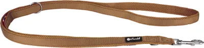 Produktbild von Petlando Führleine S Mesh verstellbar 3 m cognac Hundeleine Leine Hund