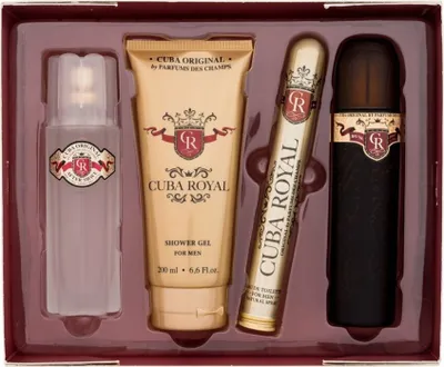 Produktbild von Cuba Royal Duftset: Eau de Toilette 100ml + 15ml, Duschgel 200ml, Aftershave 100ml