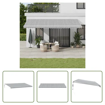 Obrázok produktu pre Markíza The Living Store Automatic Anthracite & White 600x350 cm