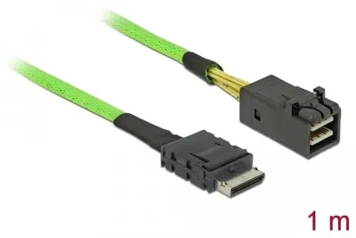 Produktbild von Delock Kabel OCuLink PCIe SFF-8643 > SFF-8611 1 m