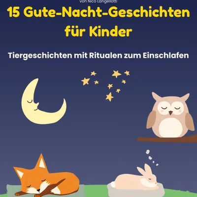 Produktbild von 15 Gute-Nacht-Geschichten für Kinder