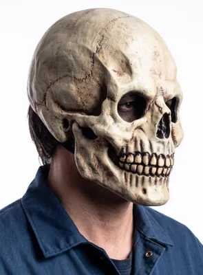 Produktbild von Totenkopf Maske des Grauens - Halloween Fasching Skull Kostüm
