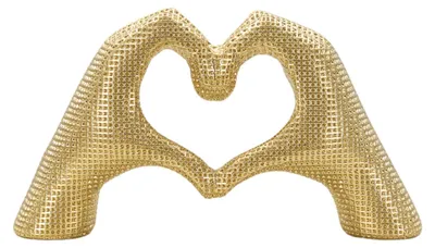 Immagine prodotto di Mauro Ferretti Scultura Lover Gold, 25x7,5x13,5 cm