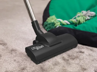 Produktbild von Numatic Turbodüse 270 mm luftangetrieben flacheBauform, schwarz, 32 mm Zubehör