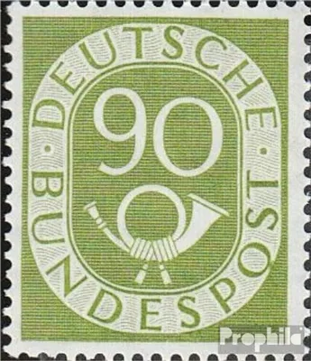 Produktbild von Briefmarken BRD (BR.Deutschland) 1951 Mi 138 postfrisch Posthorn
