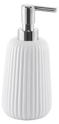 Immagine prodotto di Dispenser sapone in Vetroceramica bianco 400 ml | MALVA