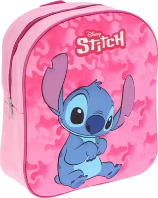Stitch Kinderrucksack Mit Trolley - 33x43x15cm Schulrucksack Mit Rollwagen | Vielseitig & Langlebig