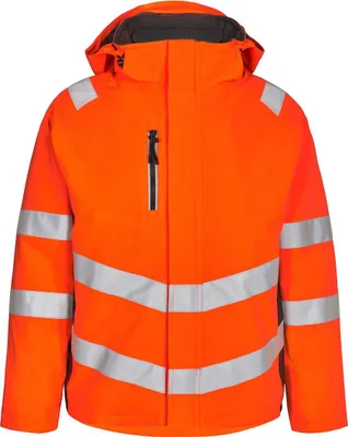 Produktbild von F. Engel Safety Winterjacke, Orange/Anthrazit Grau, Gr. S