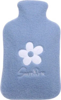 Productafbeelding van Bovista Warmwaterzak - Knuffel Kruik - Warmwaterkruik - Warmtekussen - Warmtekruik - Bag - 2000ML - Blauw