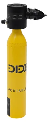 Productafbeelding van Duiktank, handpomp, compact en lichtgewicht, GEEL