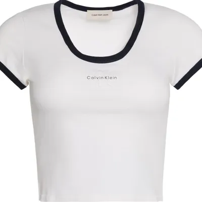 Produktbild von CALVIN KLEIN LV047G220G SS MONOLOGO SCOOP Weiß