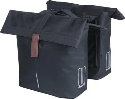 Image de BASIL Sacoche double "City MIK 2.0" Volume noir