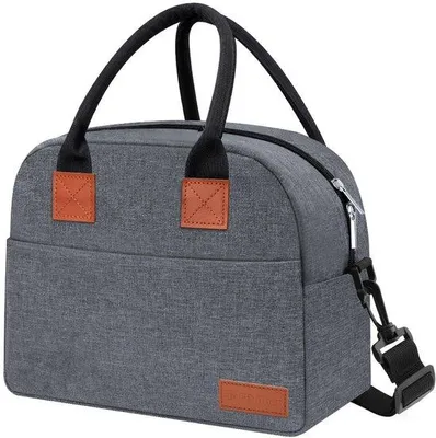 Produktbild von Famanu Kühltasche mit verstellbarem Schultergurt - 9,4L, wasserdicht, leicht, für Arbeit und Schule