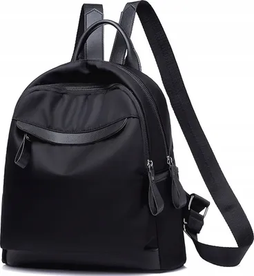Produktbild von Rucksack - Schwarzer Alltagsbegleiter - Stilvoll - Uni - Vintage - Verstellbare Riemen - Wasserdicht