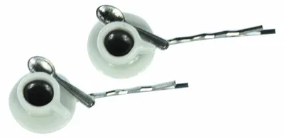 Produktbild von Tassen 2er Set Haarspangen Haarklammern Miniblings Kaffeetasse Tasse Tee Löffel