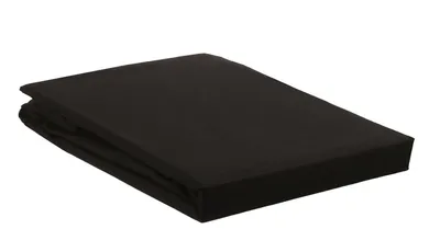 Produktbild von Beddinghouse Perkal Splittopperspannbettlaken bis 10cm Matratzenhöhe  Farbe Black Größe 180x220