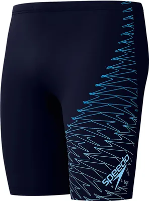 Produktbild von Speedo Medley Jammer Badehose Herren chlorbeständig, Farbe:Blau, Größe:8