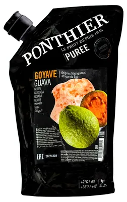 Produktbild von Ponthier GUAVE PÜREE Zitrus-Frucht-Püree 1KG
