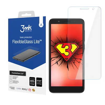 Produktbild von 3mk Display Hybridglas FlexibleGlass Lite für Alcatel 1 2022 0,16mm 6H