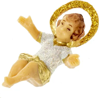 Image de Enfant Jésus 4 cm - Figurine pour crèche de Noël