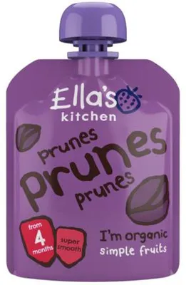 Productafbeelding van Ella's Kitchen Pruimen knijpzakjes 4+ maanden (70 gr)