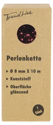 Produktbild von TrendLine Perlenkette bruchfest, langlebig 10 m magnolienrosa