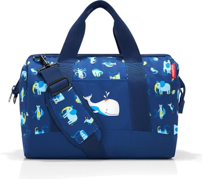 Produktbild von Reisenthel Allrounder M, Uni, Arzttasche, Medium, Reißverschluss, Blau, Muster