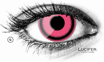 Obrázok produktu pre Lucifer® Mystic Rose farebné nedioptrické kontaktné šošovky
