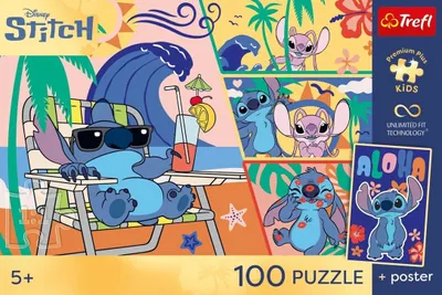 Immagine prodotto di TREFL Puzzle Premium Plus 100 – Lilo e Stitch
