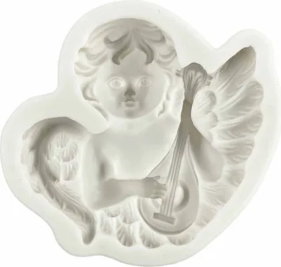 Produktbild von PENTART SILIKONFORM Mold Abformen Gießen Mould, Spielender Engel