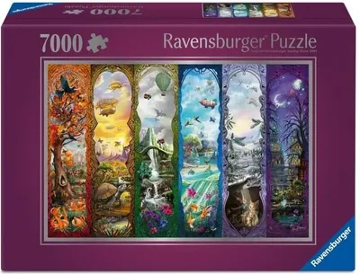 Immagine prodotto di Puzzle, 7000 pezzi, Les six portails, Ravensburger, puzzle per adulti, gioco di pazienza