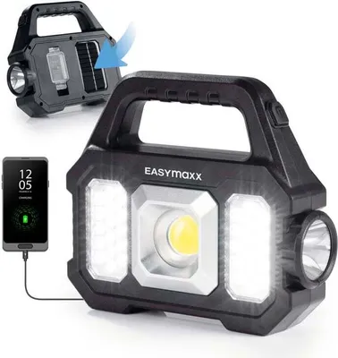 Produktbild von EASYmaxx Solar-Arbeitsleuchte mobil - Schwarz