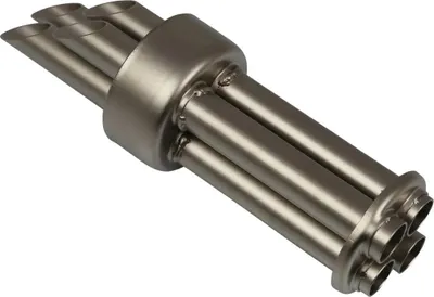 Immagine prodotto di DB Killer Akrapovic silenziatore TUV176 in acciaio inox - V-TUV176